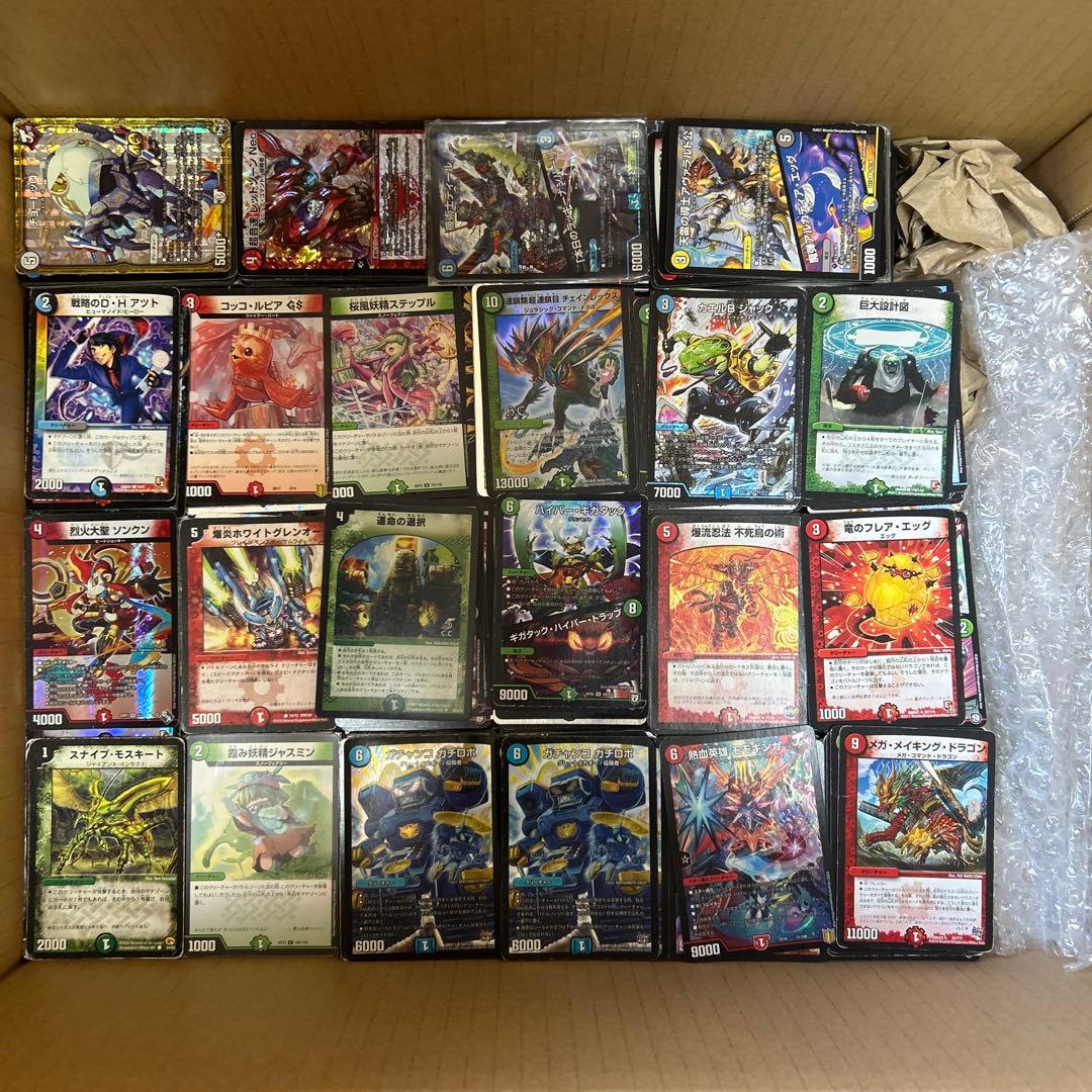 デュエマ まとめ売り 半引退品 デッキ7個＋約14000枚 総重量29.4kg②