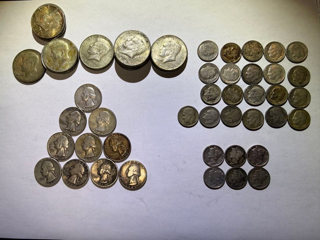 アメリカ 旧貨幣 銀貨 ハーフ クオーター ダイム