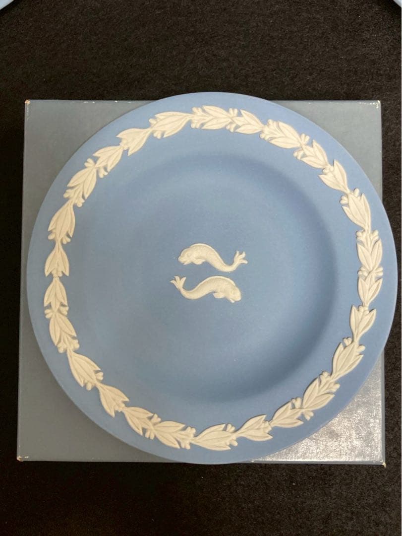 ✨希少✨【日本未発売】ウェッジウッド　12星座リリーフ　ジャスパーウェア