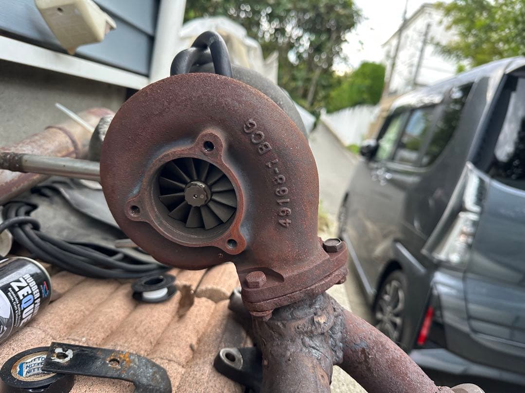 jzx110で使用　タービンキット