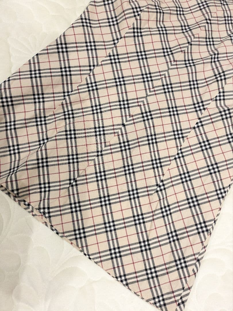 売約済み☆専用　肩リボン ノースリーブ ノバチェック ホースロゴ