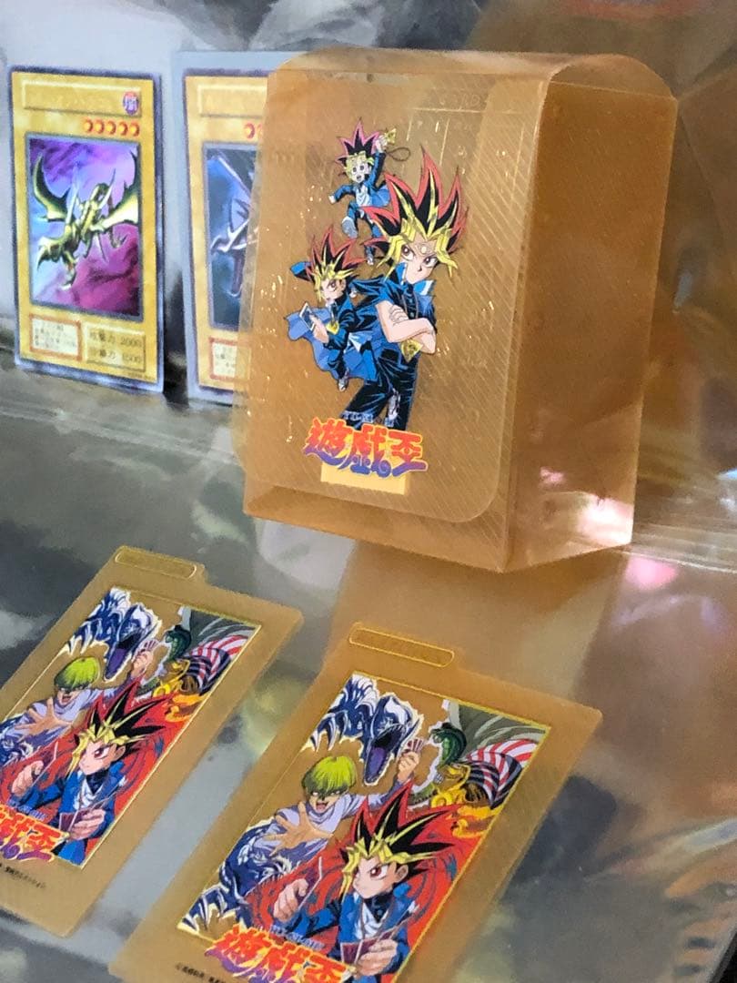 遊戯王 レッドアイズブラックメタルドラゴンと初期デッキケース　他