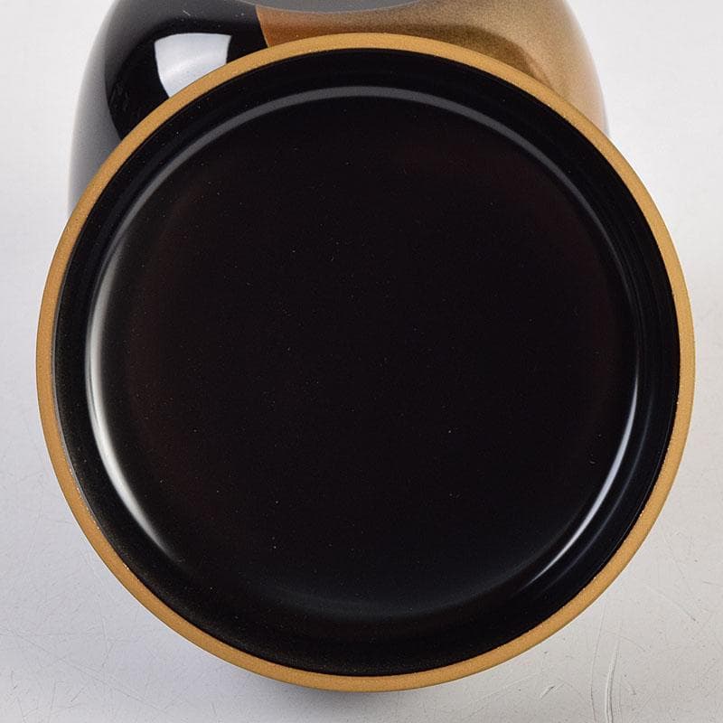 Soho 茶道具　竹内幸斎作　遠山蒔絵　大棗　共箱　V　9138