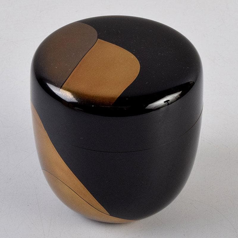 Soho 茶道具　竹内幸斎作　遠山蒔絵　大棗　共箱　V　9138