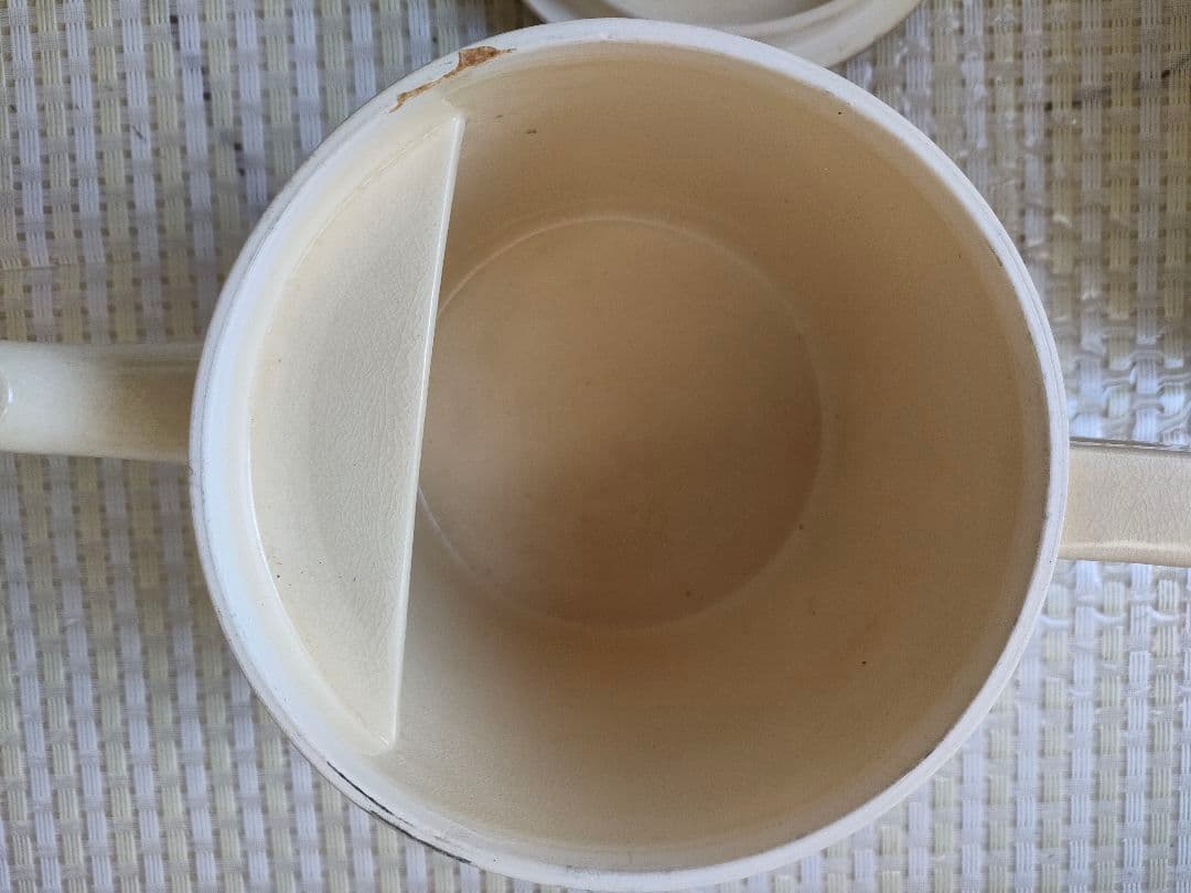 ●茶道具 宝泉作 水次 色絵海老文刻印あり 共箱付 京焼 水注 水次 茶会茶道具