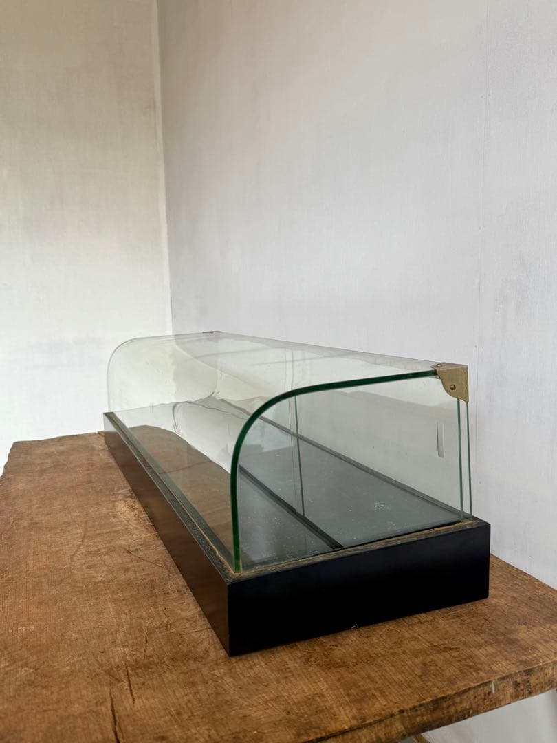 ラウンド ガラスショーケース ディスプレイケース ジュエリーケース ヴィンテージ