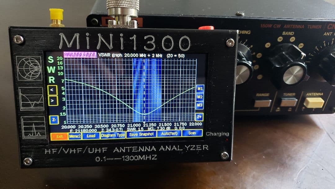DAIWAアンテナチューナー CNW-319Ⅱ (3.5～50MHz)