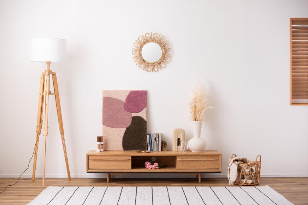 ウォールアート インテリア アートパネル 壁飾り ピンク FAB-014 N01