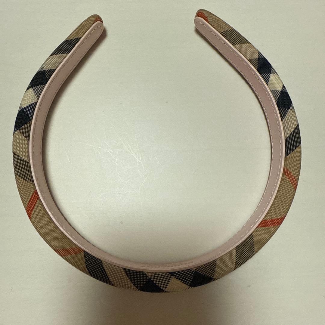 BURBERRY バーバリー　カチューシャ　ヘアアクセサリー