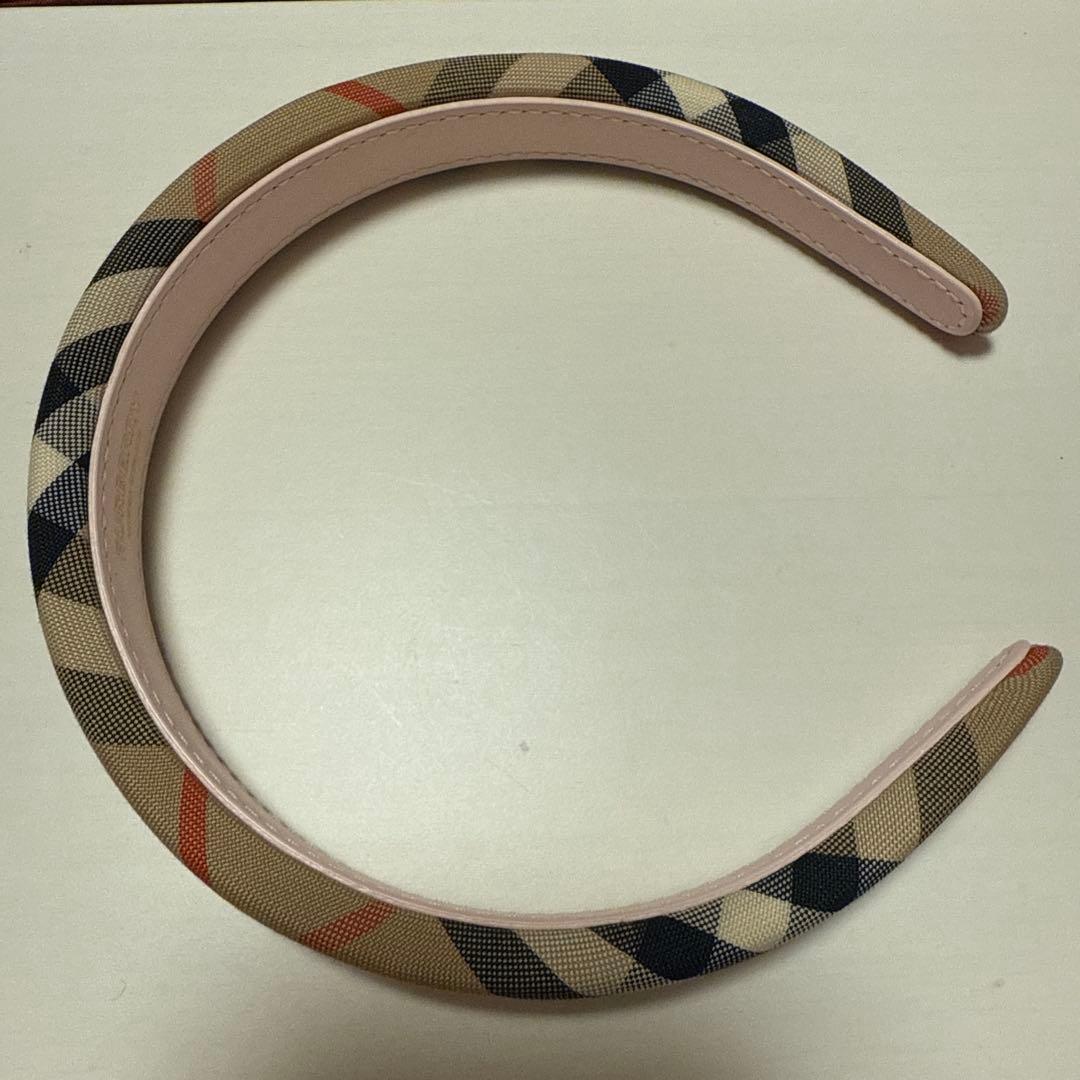 BURBERRY バーバリー　カチューシャ　ヘアアクセサリー