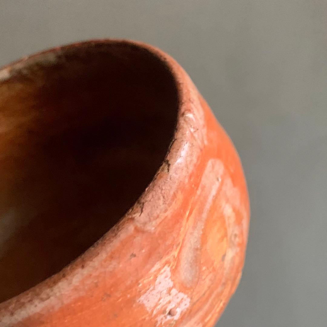 赤楽 小碗 No.5 大盃 小服茶碗 茶籠茶碗 古美術 古道具 アンティーク