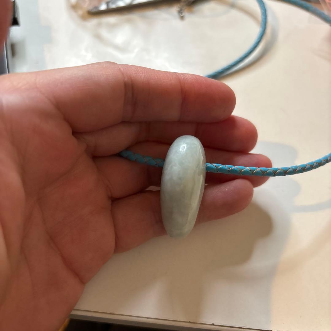 翡翠たんのネックレスたん！守ってくれそう！