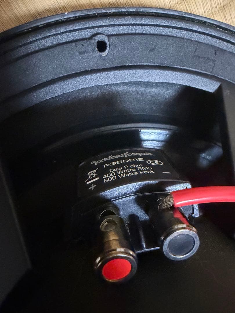 Rockford Fosgate P3S サブウーファー 12インチ