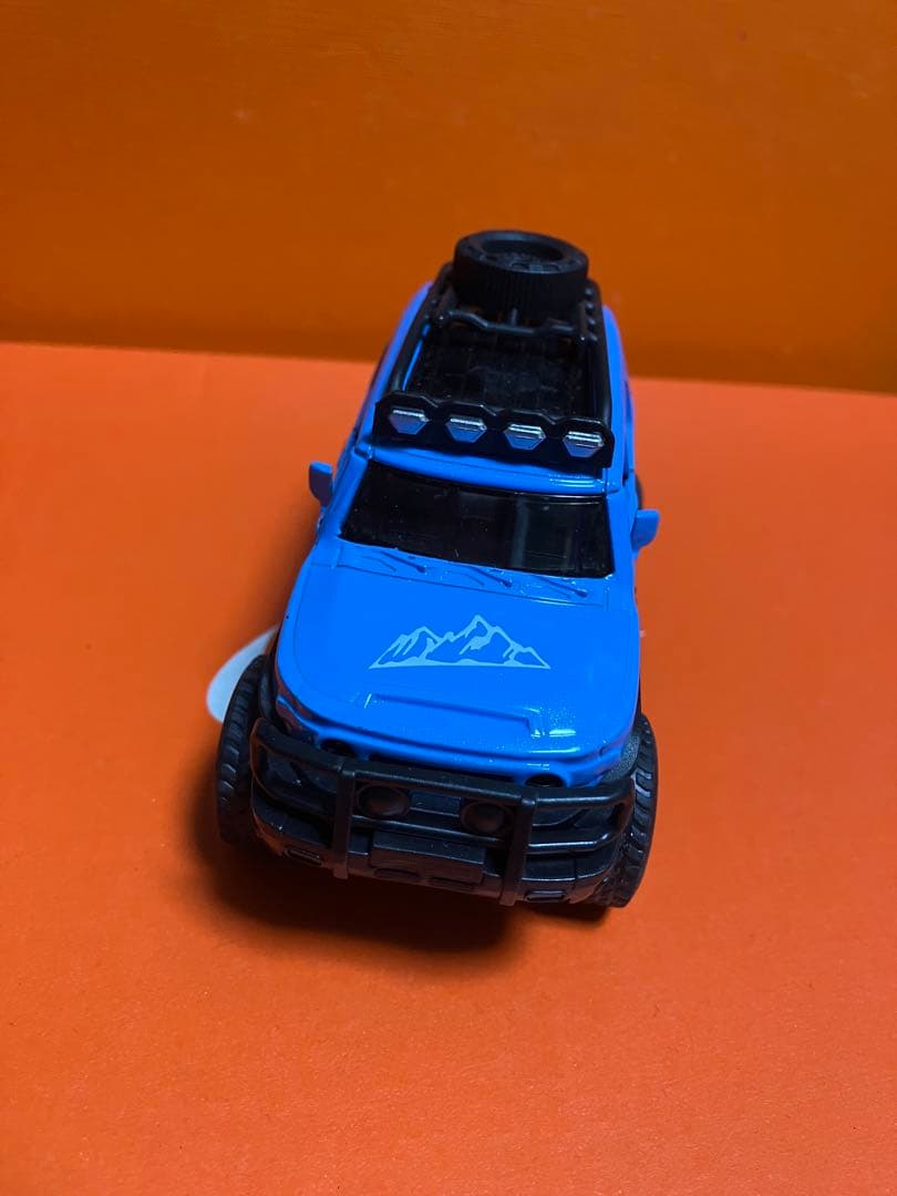 4台セット fjクルーザー cruiser SUV ミニカー ルーフラック付き