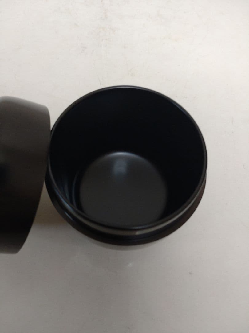 川端近左 倣利休形 黒中棗 二重箱 共箱