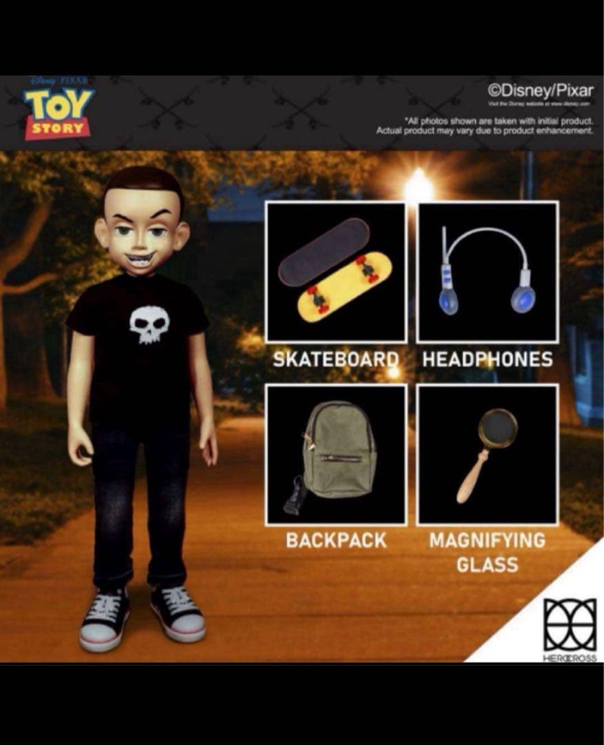 HEROCROSS トイ ストーリー シド フィギュア60cm ヒーロー クロス