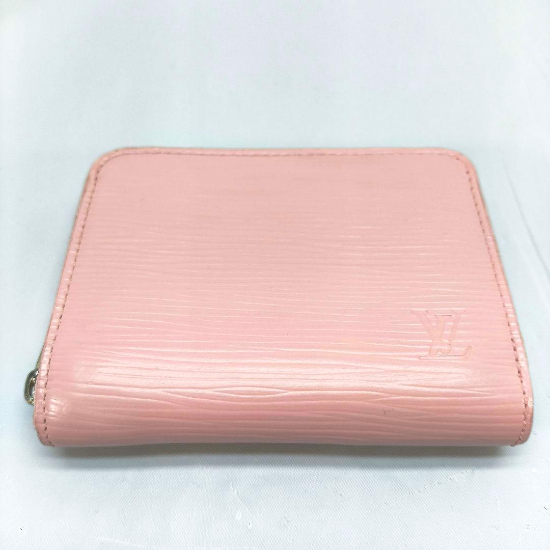 美品 ルイヴィトン エピ ジッピーパース ローズバレリーヌ ピンク