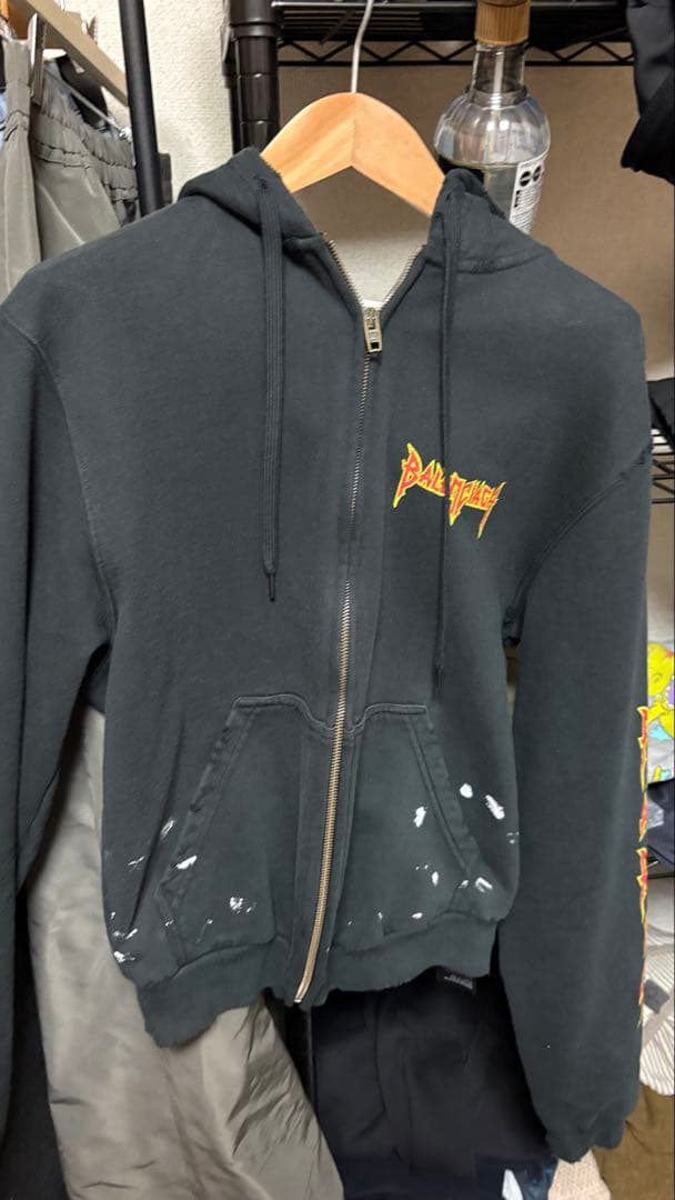balenciaga Worn out zip upジップパーカー