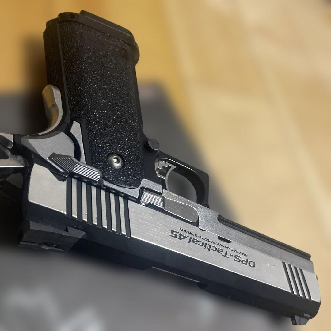 東京マルイ ハイキャパカスタム デュアル ステンレス