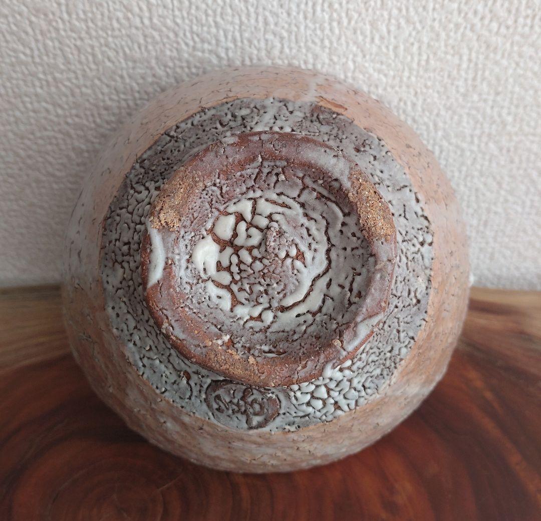 【最上位】萩焼の名工　波多野善蔵　指月窯　未使用　銀継　井戸茶碗