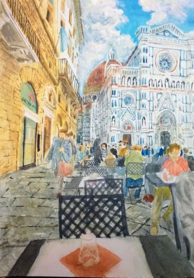 昼下がりのフィレンツェ