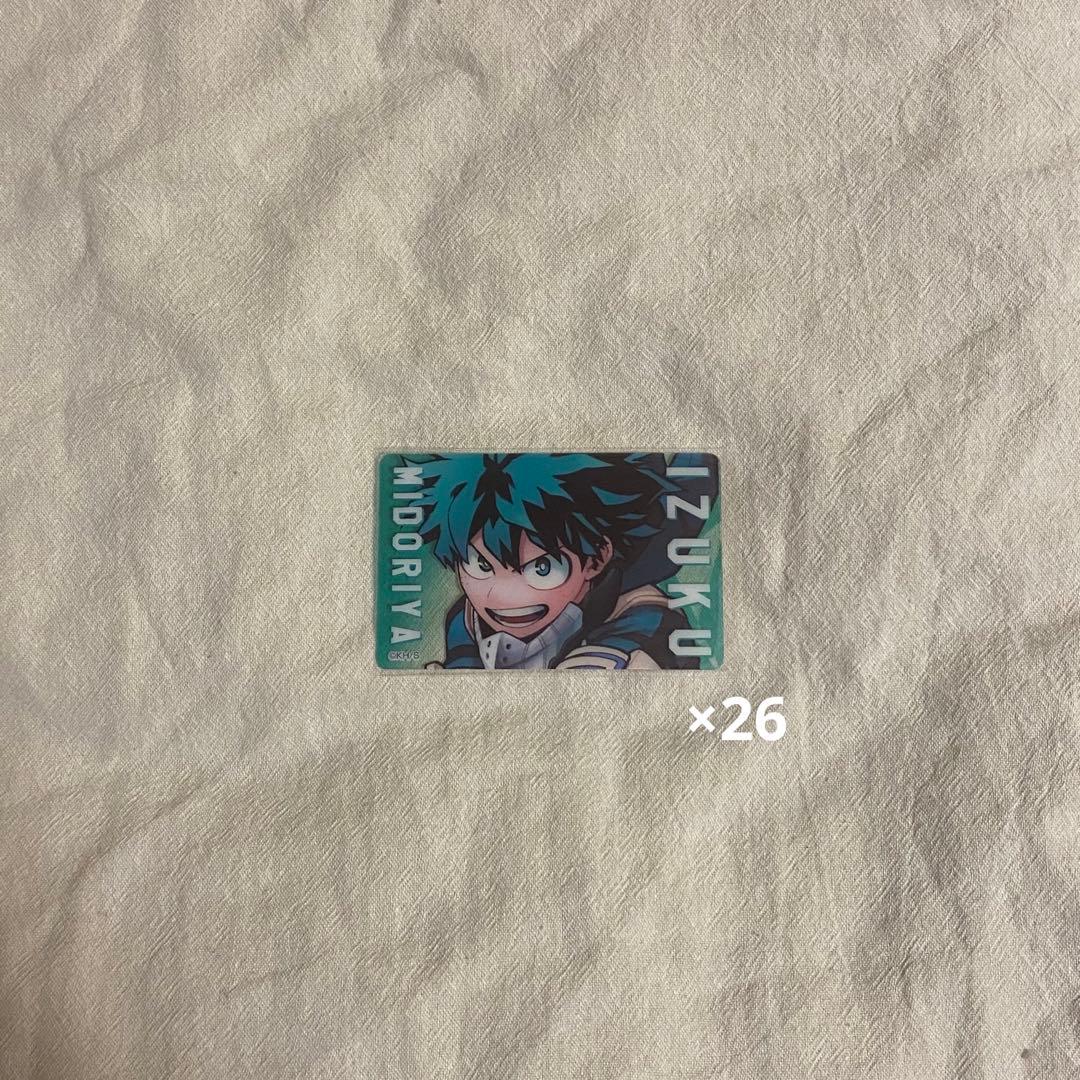 ヒロアカ 緑谷出久 クリアカード