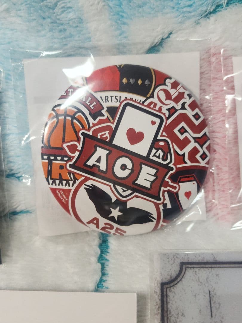 ★ツイステ　エース　プラチナ　バースデー　おめかし　ガーランド風クリアシート