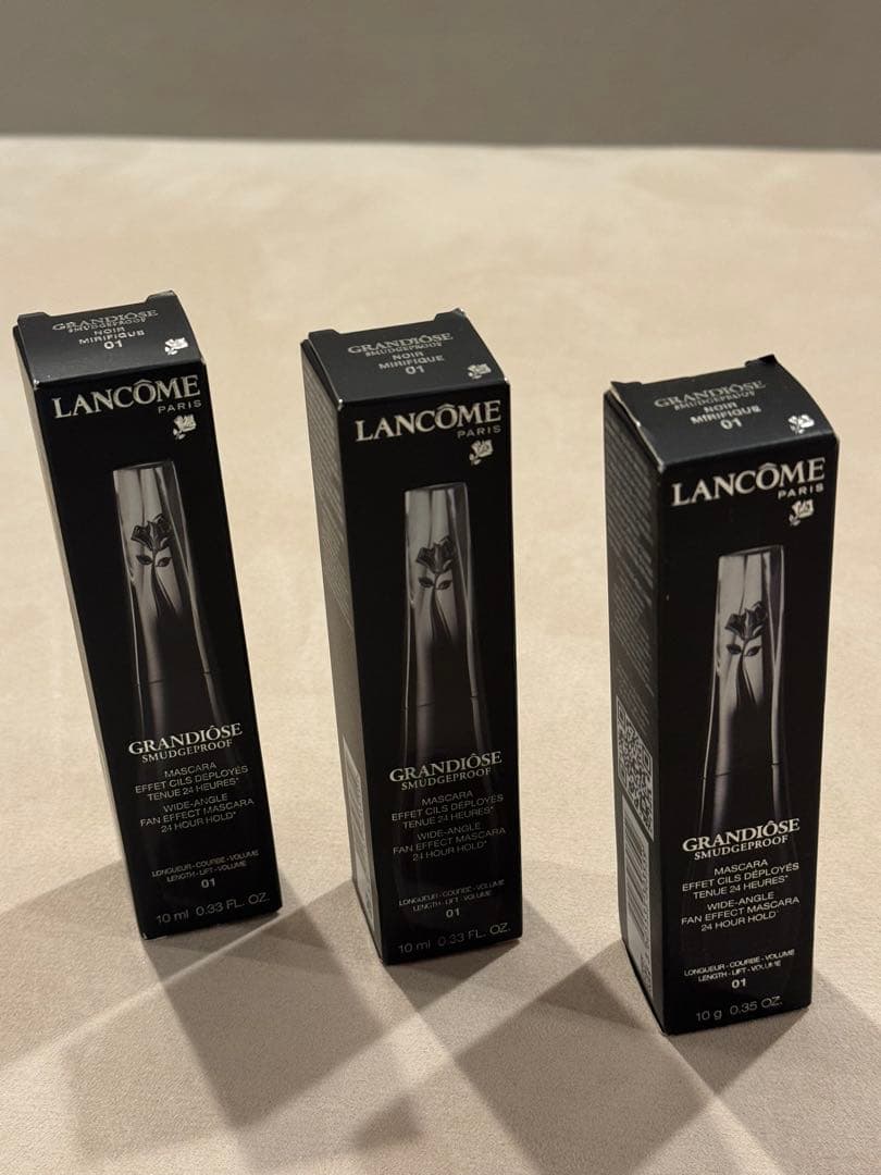 LANCOME GRANDIÔSE マスカラ 3本セット