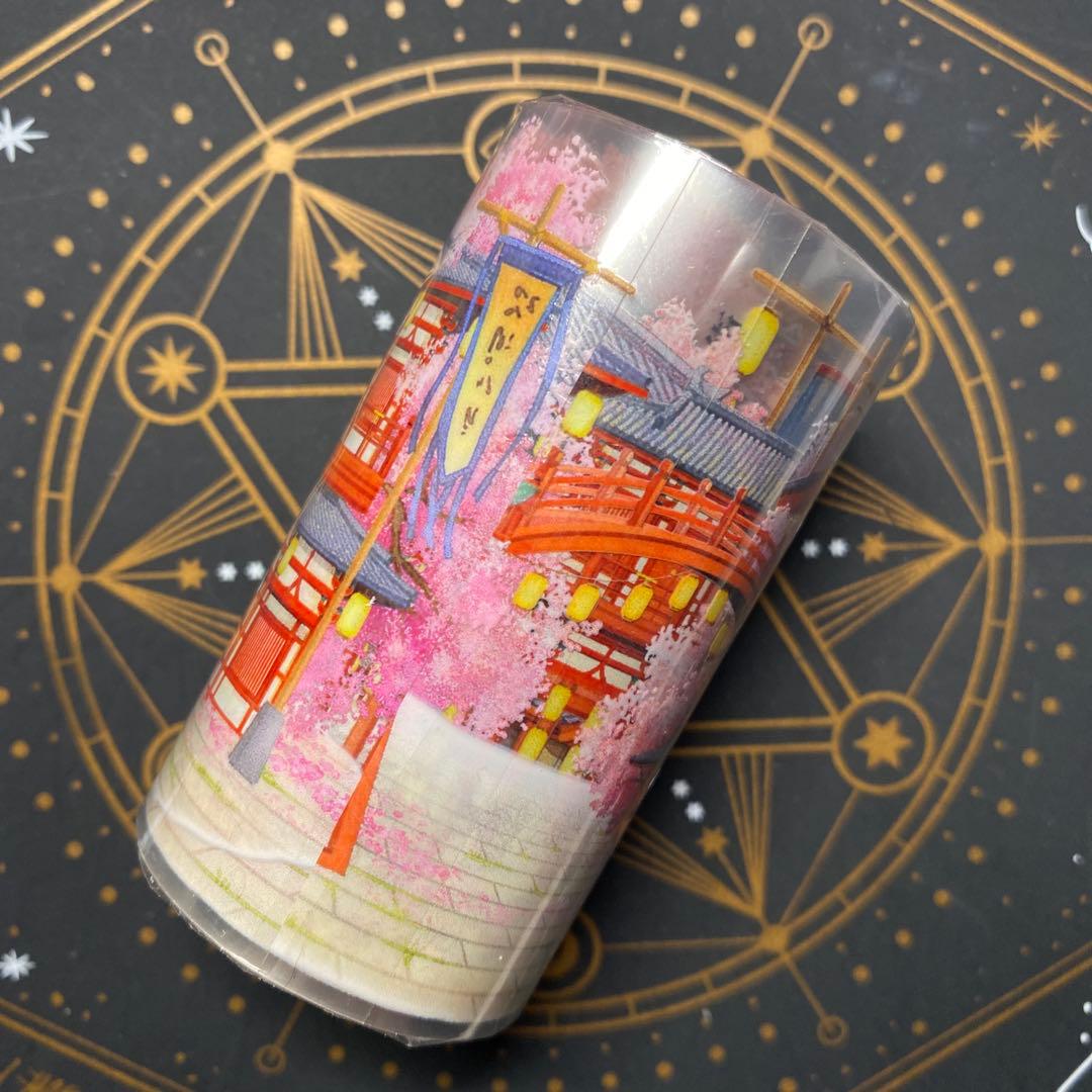 【9385】海外　マステ　5m巻　PETマスキングテープ　古風　街景色　背景系