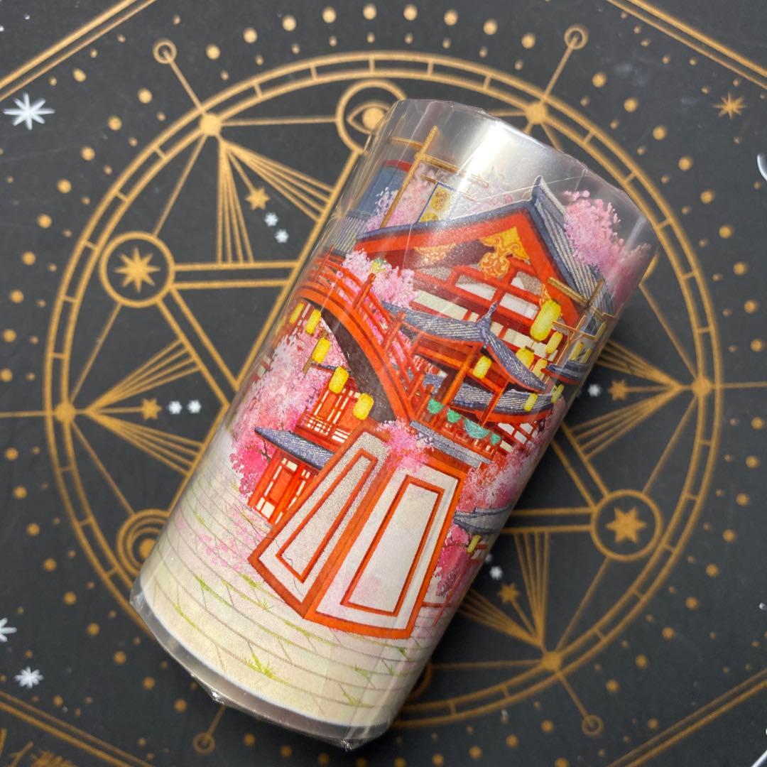 【9385】海外　マステ　5m巻　PETマスキングテープ　古風　街景色　背景系