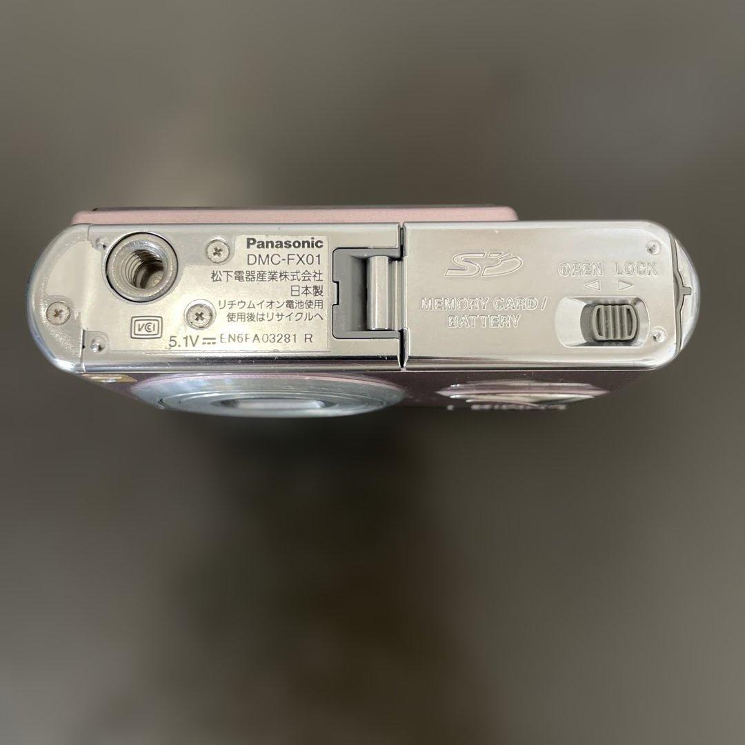 Panasonic Lumix DMC-FX01 デジタルカメラ ピンク