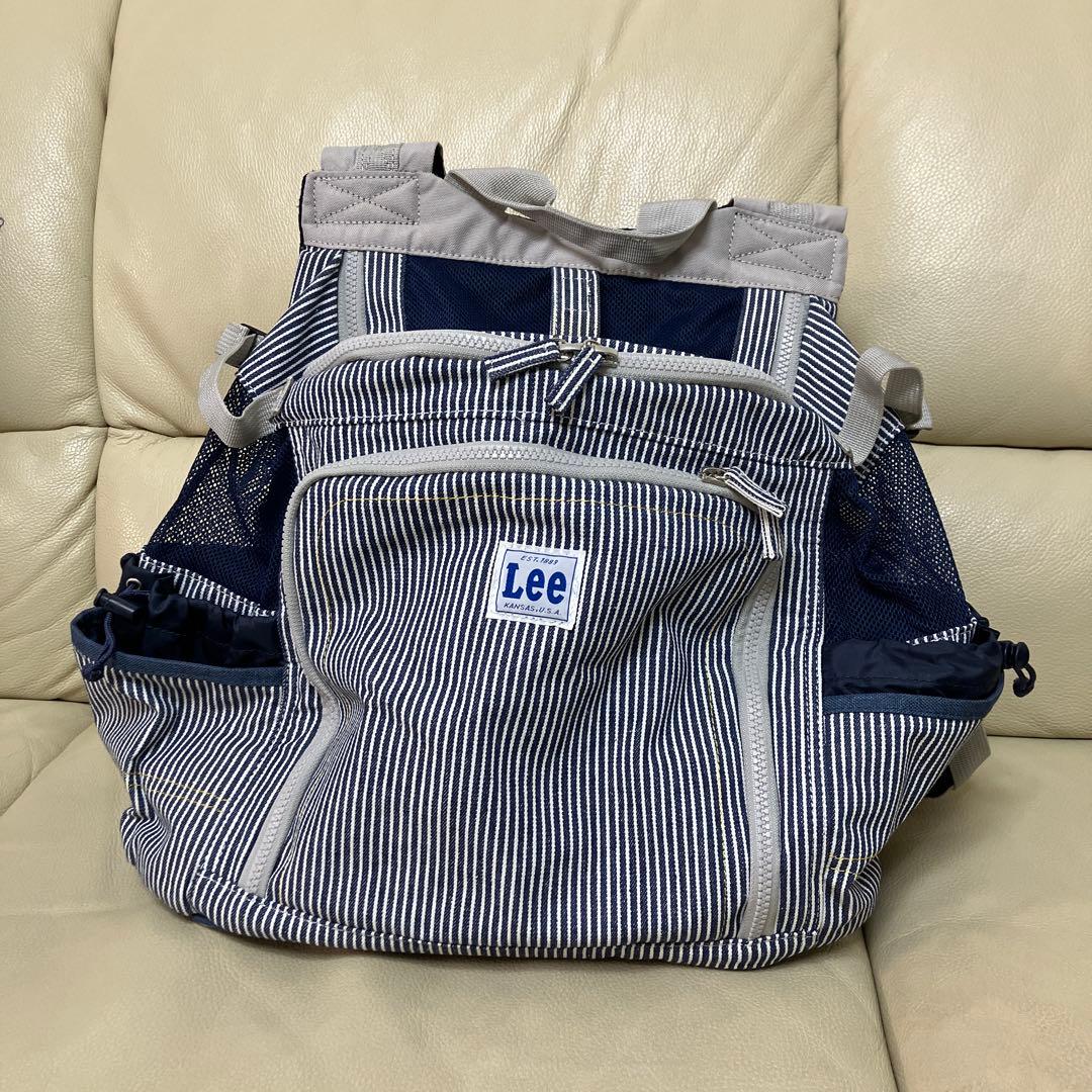 ペットパラダイス キャリー Lee ヒッコリー ハグ＆リュックバッグ【小型犬】