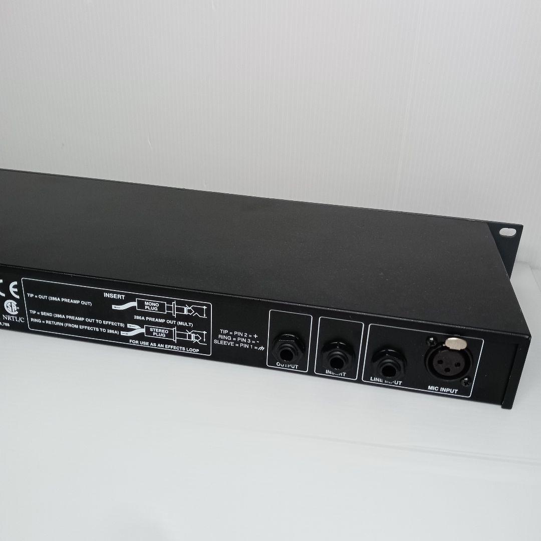 動作品 dbx 286A マイクプリアンプ コンプレッサー ディエッサー