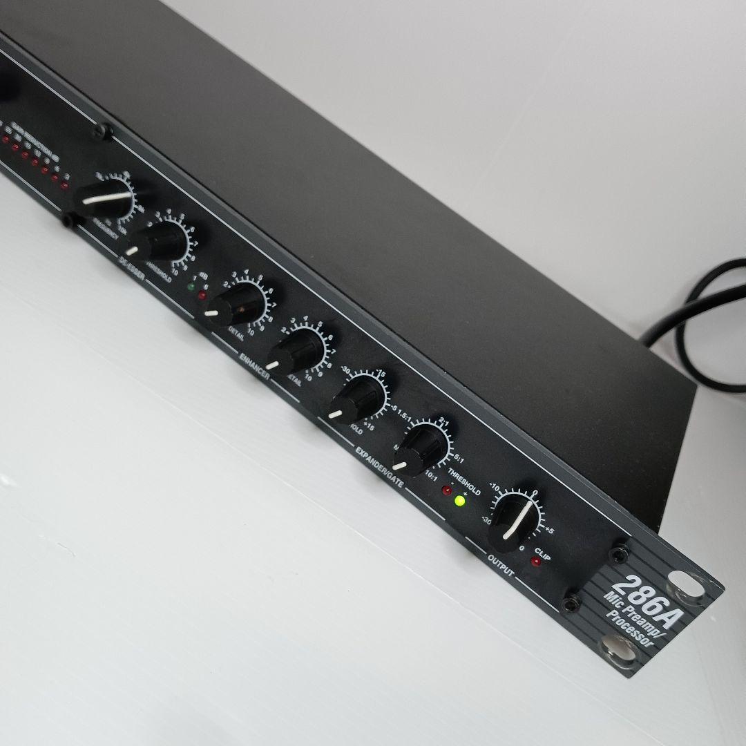 動作品 dbx 286A マイクプリアンプ コンプレッサー ディエッサー
