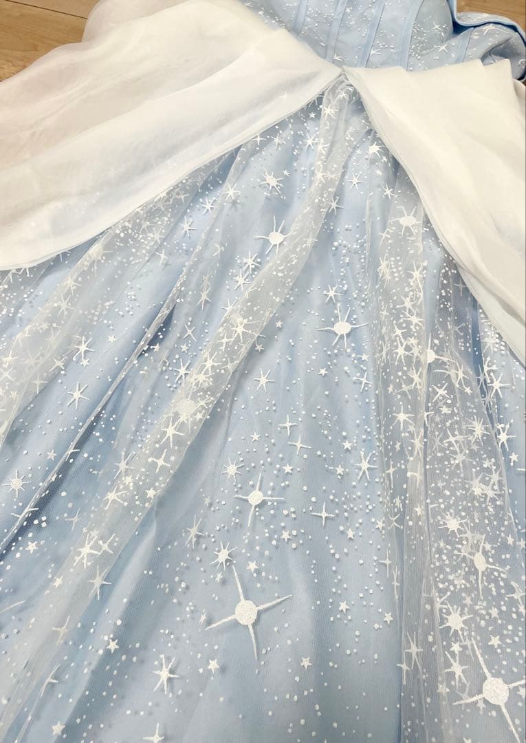 【月末まで期間限定値下げ】シンデレラ 水色 ドレス 仮装 ディズニー
