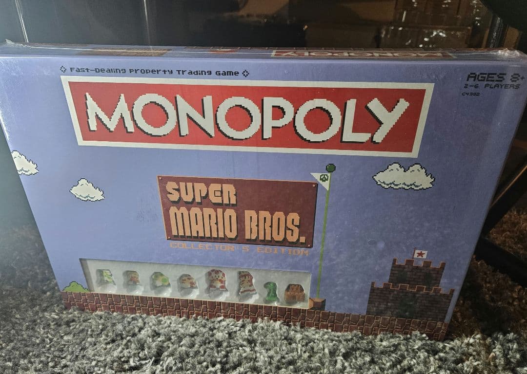 海外版モノポリー☆ファミコン☆スーパーマリオ☆ドット絵☆日本未発売☆レア品