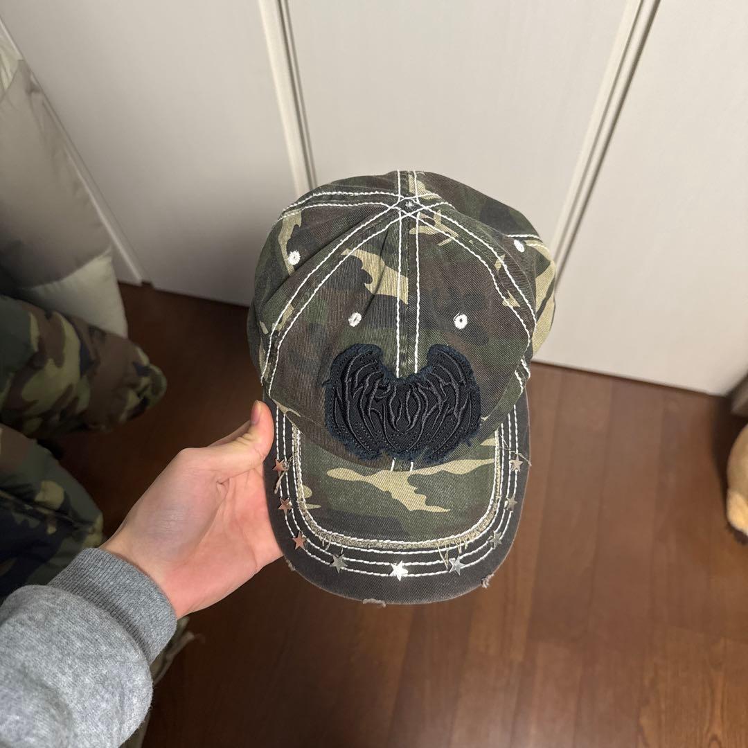 ec melodi キャップ 迷彩 メルカリ内最安値