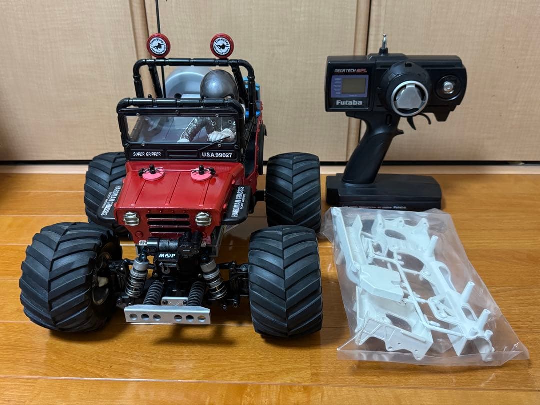 【週末限定価格】タミヤ ワイルドウイリー2 プロポ アンプ TRFダンパー