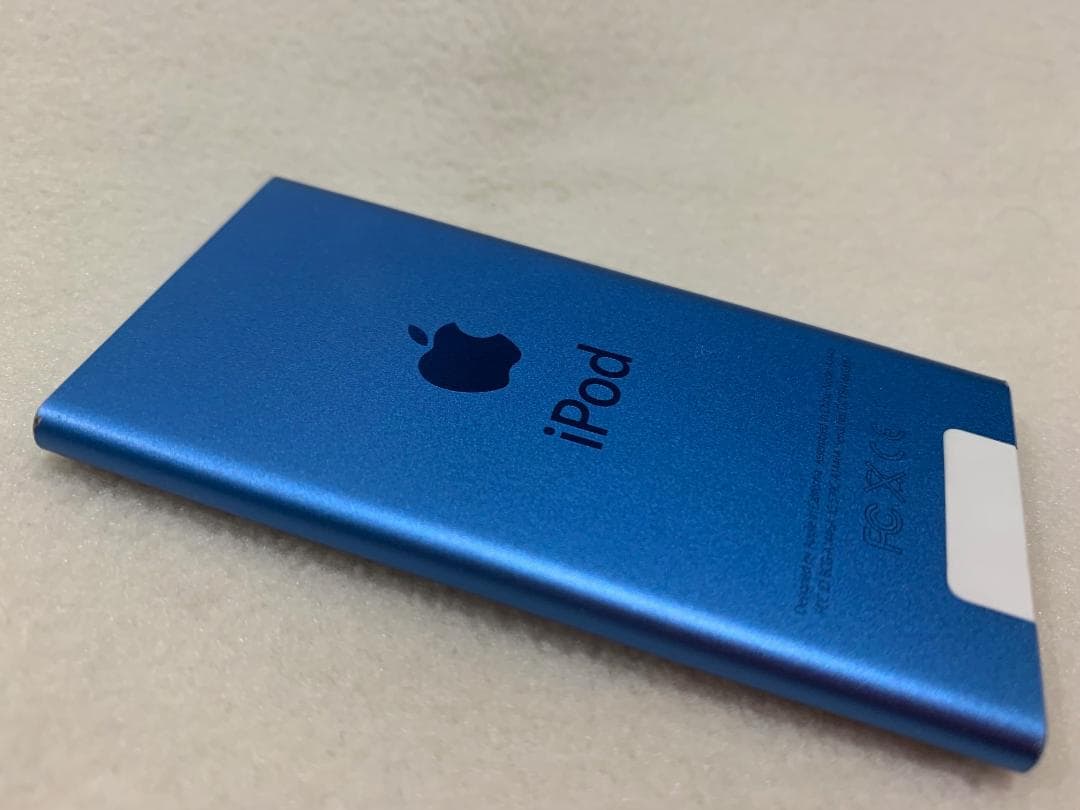 【美品】Apple iPod nano 第7世代 16GB ブルー