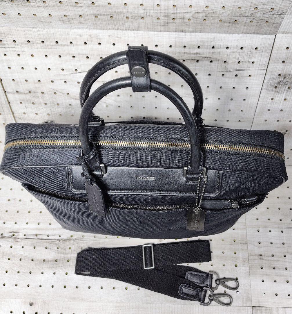 COACH クロスビー F70636 ナイロン 2WAY 廃盤 ビジネスバッグ用