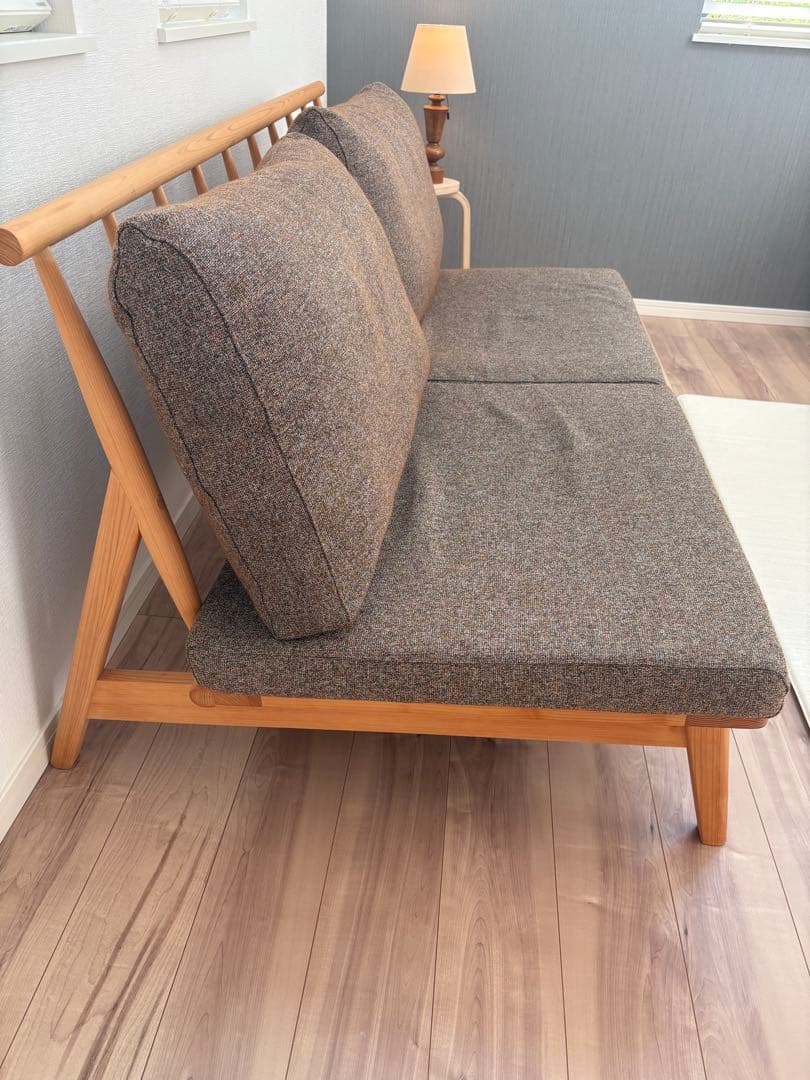 シギヤマ家具 ファブリックソファ 幅164cm USED