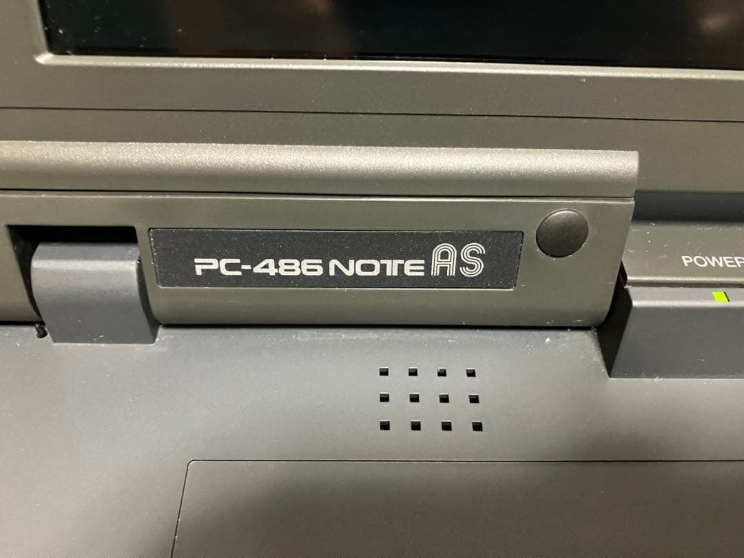 EPSON PC-486 NOTE AS 本体 社外ACアダプター付きジャンク