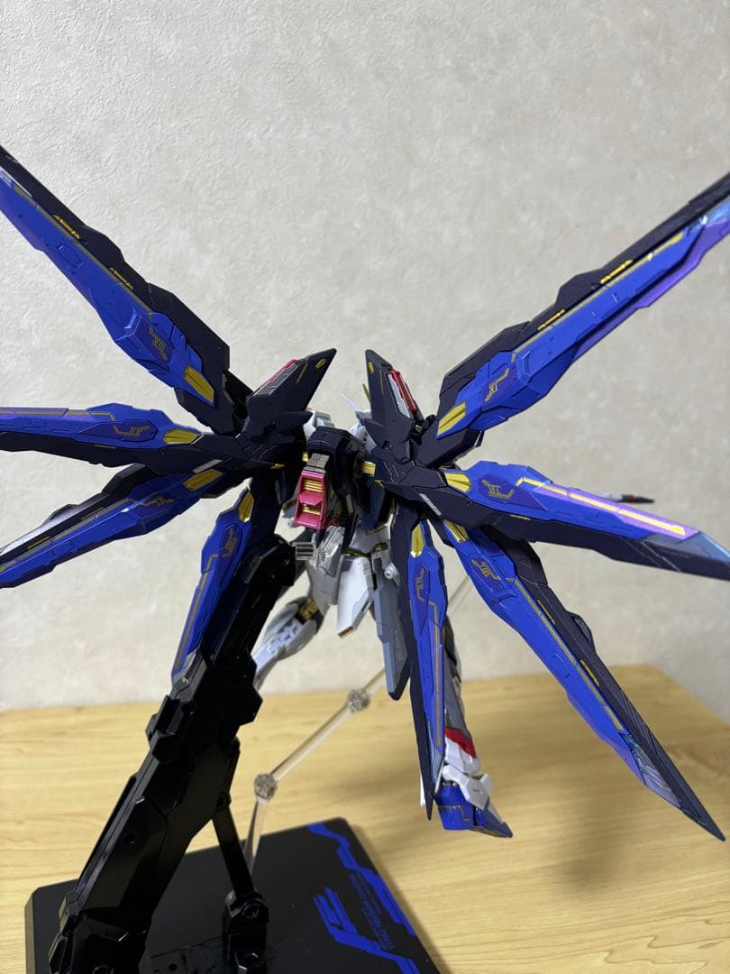 メタルビルドストライクフリーダムガンダム2024年ver＋光の翼エフェクトセット