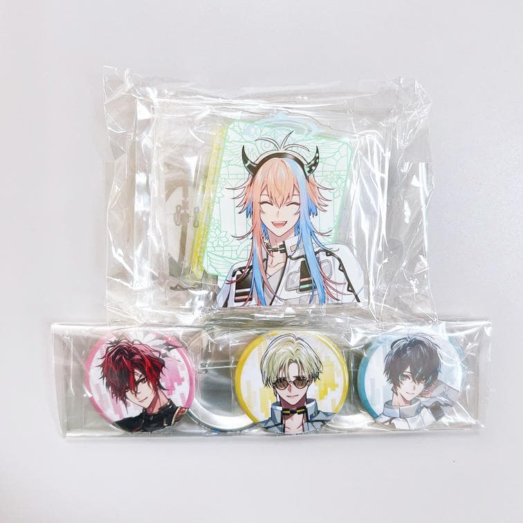 アンロジカル WonderGOO 特典 缶バッジ アクリルスタンド 各5個