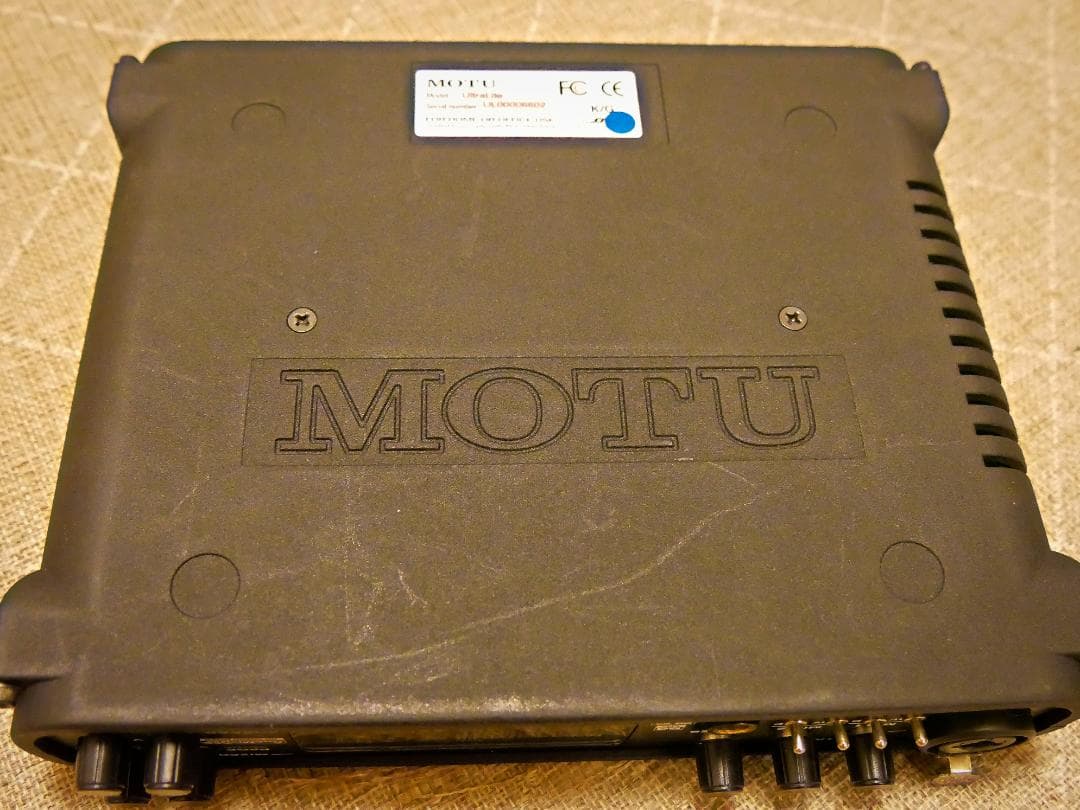 MOTU UltraLite mk1 ＋Firewireカード 動作確認済