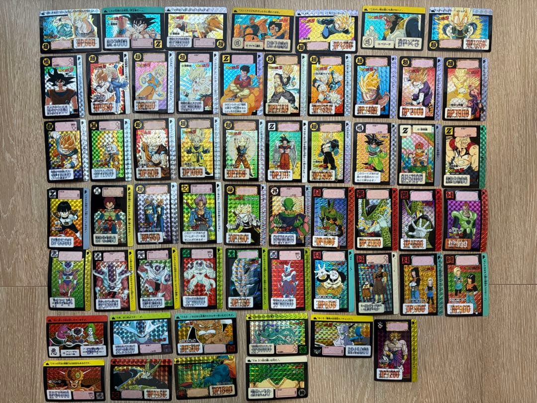 鳥山明 ドラゴンボールカードダス めちゃんこプロジェクト 57枚セット