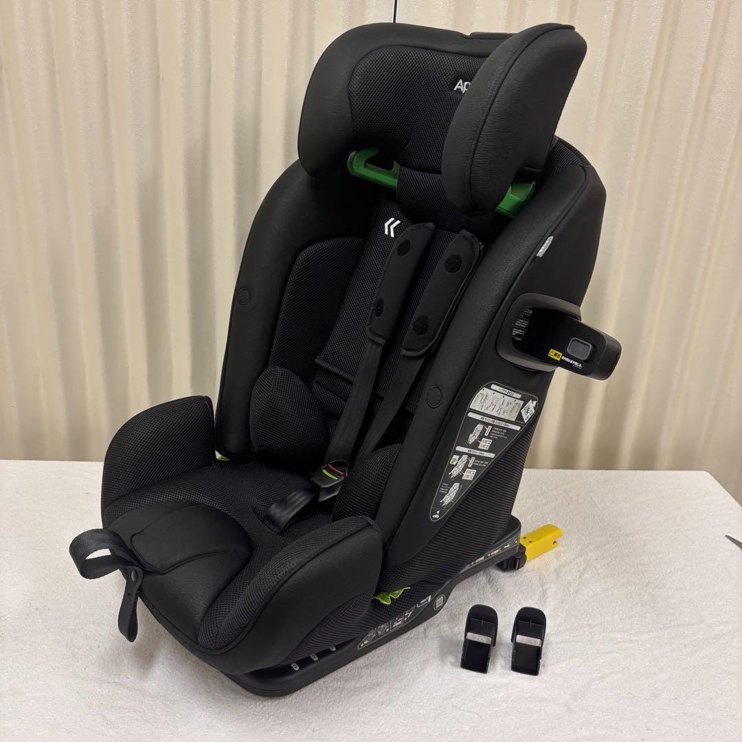 クリーニング済　☆美品☆　アップリカ　フォームフィット　ISOFIX　ブラック