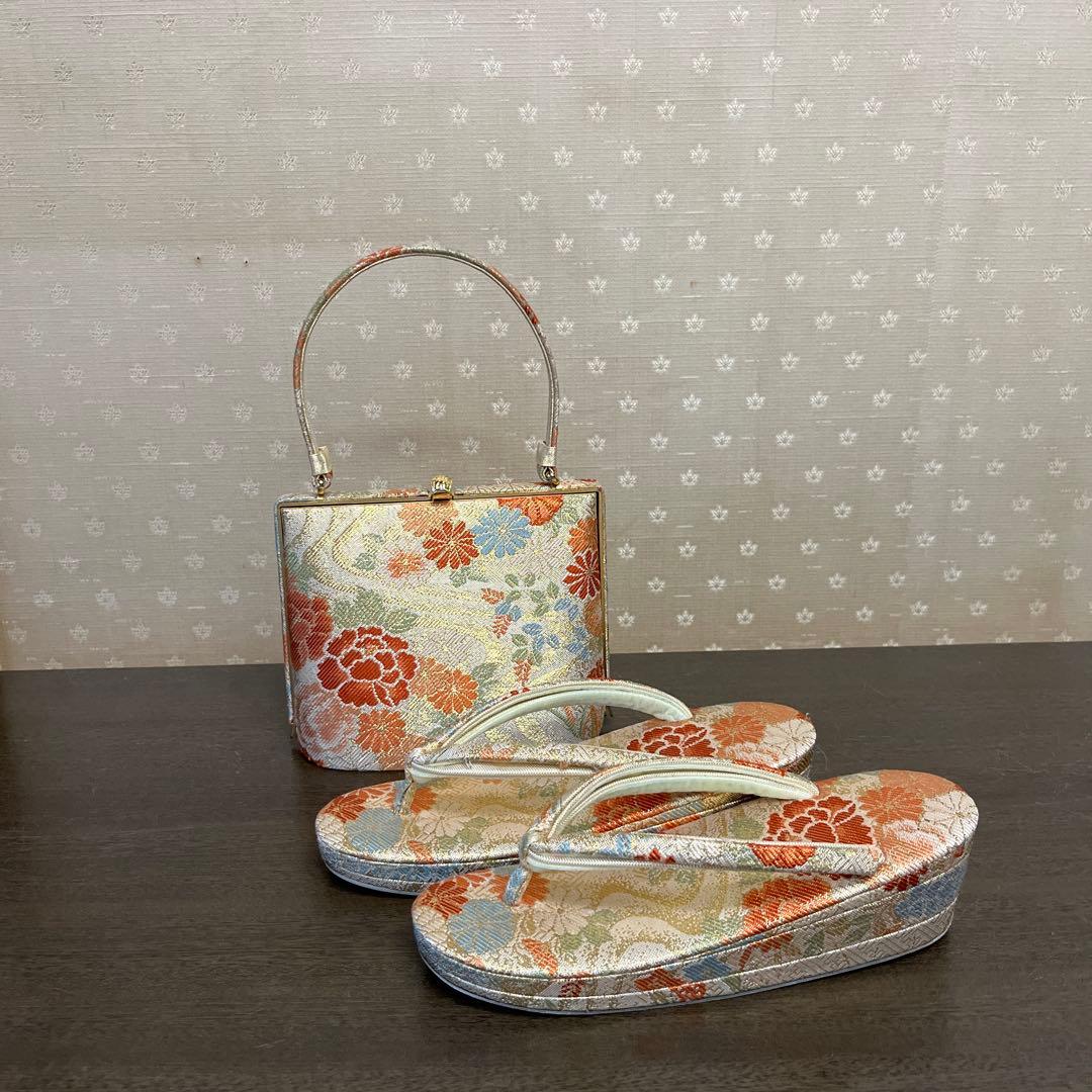 和装　振袖用草履&バッグセット