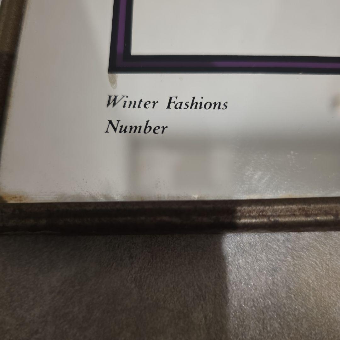 ヴィンテージ VOGUE ヴォーグ パブミラー 鏡 アート ビンテージ