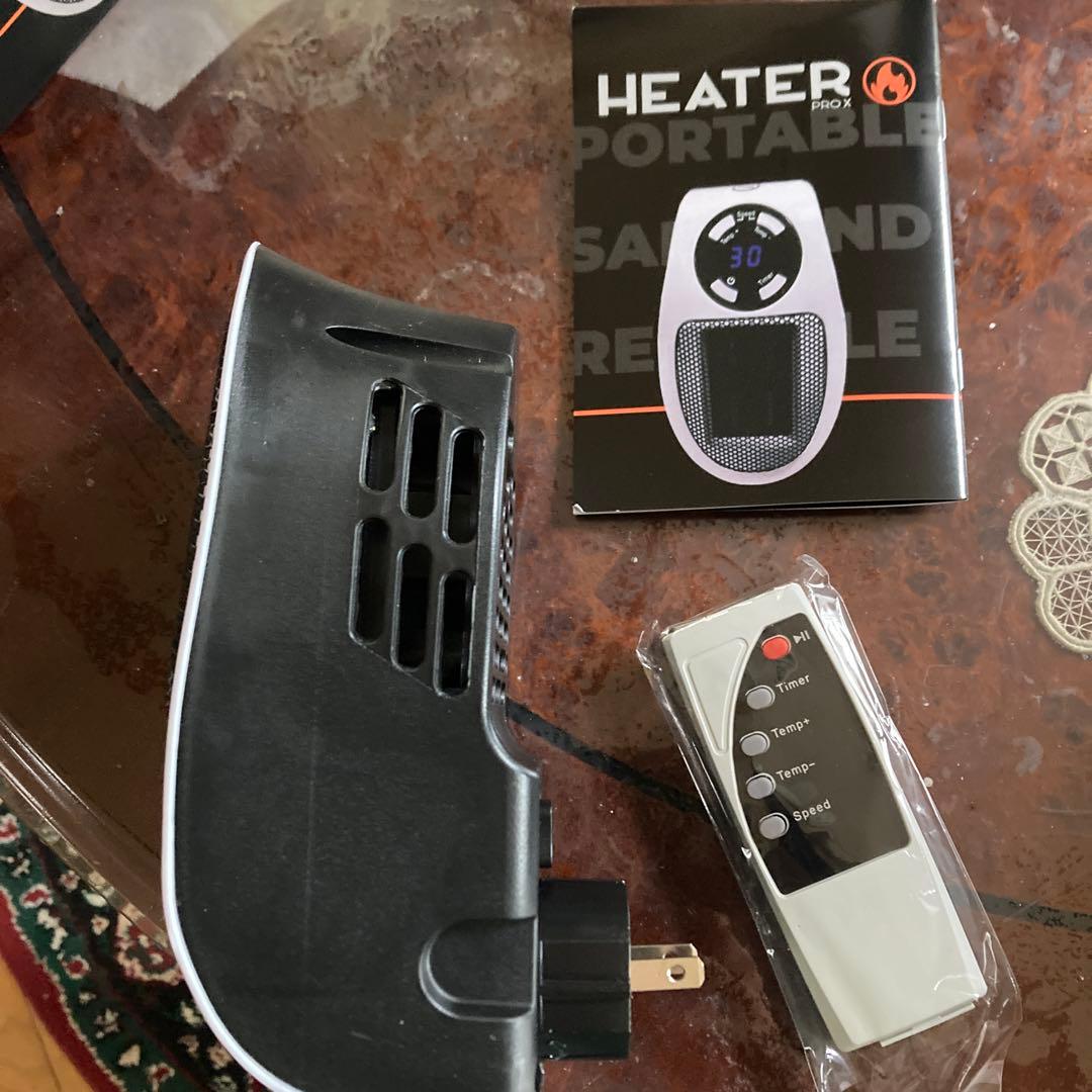 新春お値下げ☆ポータブルヒーター2点
